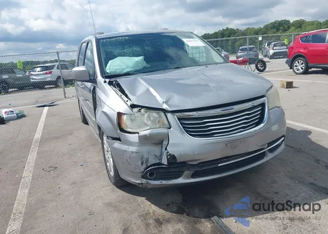 2016 Chrysler Town & Country Touring из США, поврежденный, VIN 2C4RC1BG0GR294787